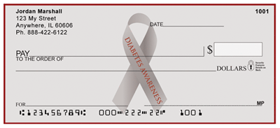 Diabetes Awareness Ribbon